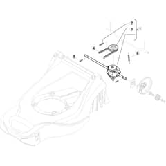 SP41 - 2017-2019 - 297412048/M17 - Mountfield Rotary Mower Transmission Diagram
