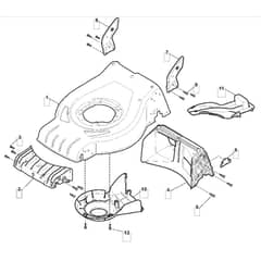 SP425 - 2014 - 295432038/M14 - Mountfield Rotary Mower Deck Diagram