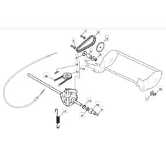 SP425 R - 2014 - 299439038/M14 - Mountfield Rotary Mower Roller Diagram