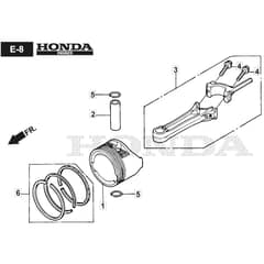 SP42 H - 2016-2017 - 295442038/SF - Mountfield Rotary Mower Piston Diagram