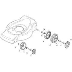 SP454 - 2016-2018 - 299114643/BQ - Mountfield Rotary Mower Wheels Diagram