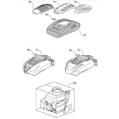 SP45 - 2014 - 299274648/M14 - Mountfield Rotary Mower Engine Cover Diagram
