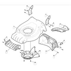 SP465 - 2014 - 295486833/MFR - Mountfield Rotary Mower Deck Diagram