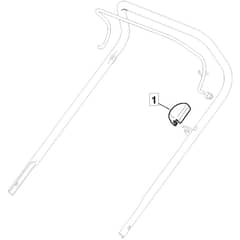 SP465 R - 2014 - 299489038/M14 - Mountfield Rotary Mower Controls Fixed RPM Diagram