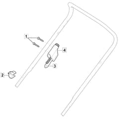 SP46 LS - 2019 - 295496548/M19 - Mountfield Rotary Mower Electric Start Diagram
