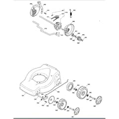 SP474 - 2007-2009 - 299274648/BQ - Mountfield Rotary Mower Transmission Diagram