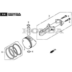SP51 H - 2020-2021 - 295546138/MC - Mountfield Rotary Mower Piston Diagram