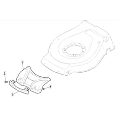 SP530 HW - 2012-2013 - 299536923/MFR - Mountfield Rotary Mower Mask Diagram