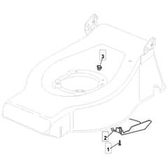 SP534 - 2006-2007 - 290532048/BQ - Mountfield Rotary Mower Belt Protection Diagram
