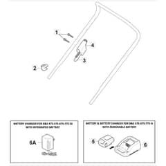 SP535 BW EL 4S - 2022 - 299537848/MTF - Mountfield Rotary Mower Electric Start Diagram