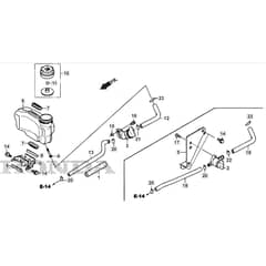 SP535 HWV - 2019 - 294557838/M19 - Mountfield Rotary Mower Fuel Tank Diagram