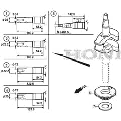 SP53 ELITE - 2019-2020 - 295546038/M19 - Mountfield Rotary Mower Crankshaft Diagram