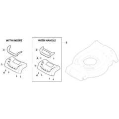 SP53 ELITE - 2019-2020 - 295546038/M19 - Mountfield Rotary Mower Mask Diagram