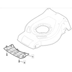 SP53 H - 2015-2018 - 295546038/SF - Mountfield Rotary Mower Mask Diagram