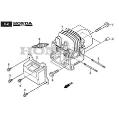 SP53 H - 2019 - 295546138/WX - Mountfield Rotary Mower Cylinder Head Diagram