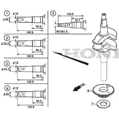 SP555 V - 2019-2021 - 294563038/M19 - Mountfield Rotary Mower Crankshaft Diagram