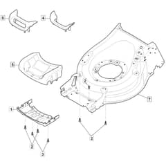 SP556 BV - 2018-2021 - 294563028/MC - Mountfield Rotary Mower Mask Diagram