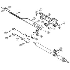 Genuine Stihl SP80 / M - Handle (24.2002)