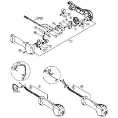 Genuine Stihl SP92 C-E / E - Control handle