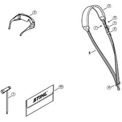 Genuine Stihl SP92 TC-E / J - Tools, Extras