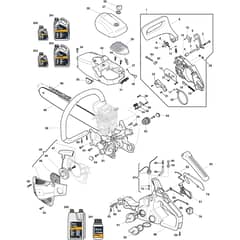 SP 37 - 2015-2018 - 228114002/15J - Stiga Chainsaw Housing Diagram