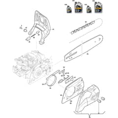 SP 426 - 2016-2022 - 240421602/S17 - Stiga Chainsaw Chainsaw Diagram