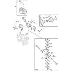 SP 466 - 2018-2022 - 240461602/S17 - Stiga Chainsaw Carburettor Diagram