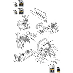 SP 472 (18) - 2008 - 15-4147-31 - Stiga Chainsaw Housing Diagram