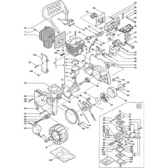 SP 510 - 2001-2007 - 125116002 - Stiga Chainsaw Engine Diagram