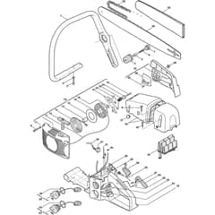 SP 522 (18) - 2009-2010 - 224318002/08 - Stiga Chainsaw Chainsaw Diagram