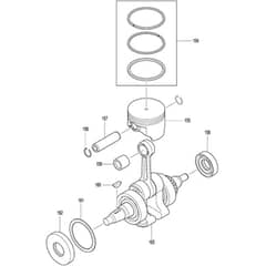 Makita SP-7650.4R - Petrol Mist Blower - Power Tool 05 Diagram