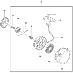 Makita SP-7650.4R - Petrol Mist Blower - Power Tool 06 Diagram