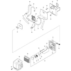 Makita SP-7650.4R - Petrol Mist Blower - Power Tool 07 Diagram