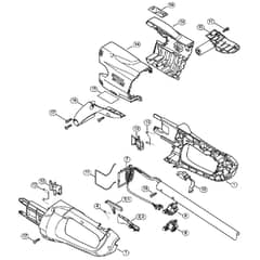 Genuine Stihl SPA65 / A - Handle housing, Cover