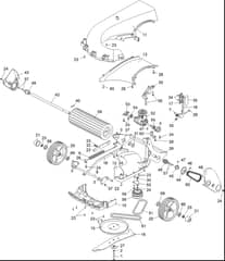 Hayter Spirit 41 Petrol AD - 619J (314000001 - 314999999) - Spirit 41Cm Ad Petrol Rear Roller