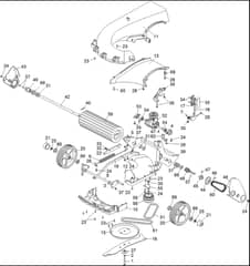 Hayter Spirit 41 Petrol AD - 619J (402000000 - 999999999) - Lower Assembly
