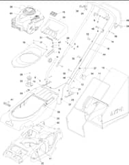 Hayter Spirit 41 Petrol AD - 619J (402000000 - 999999999) - Upper Assembly