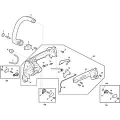 SPR 276 - 2019-2022 - 240271002/ST1 - Stiga Chainsaw Housing Diagram