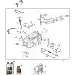 SPR 276 C - 2019-2022 - 240271012/ST1 - Stiga Chainsaw Clutch Flywheel Diagram