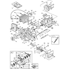 SPR 350 - 2001-2005 - 122812003 - Stiga Chainsaw Engine Diagram