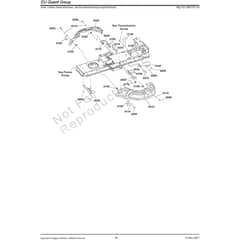 Echo SPX210 2691701-00 Frame and Front Axle Group