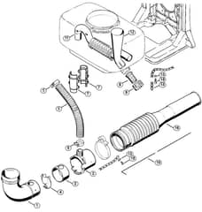 Genuine Stihl SR420 / L - Dusting and granulate spreading attachment