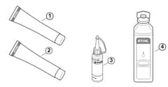 Genuine Stihl SR450 / S - Miscellaneous lubricants and greases