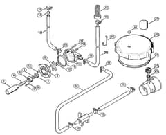 Genuine Stihl SR5600 / K - Pressure pump