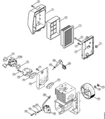 Genuine Stihl SR5600D / C - Air filter, Ignition system