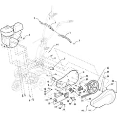 SRC 775 RB - 2015 - 212751142/POL - Stiga Tiller Transmission Diagram