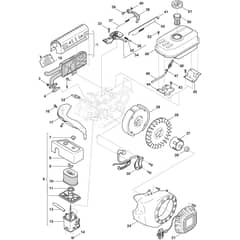 SRC 775 RG - 2014-2026 - 212751142/14 - Stiga Tiller Starter Assy, Tank Diagram