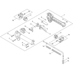 Echo SRM-2621TES/L Throttle
