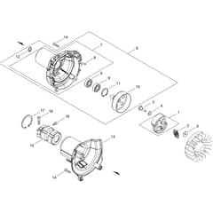 Echo SRM-3021TES/U Clutch