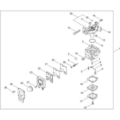 Echo SRM-3611T/L Carburettor